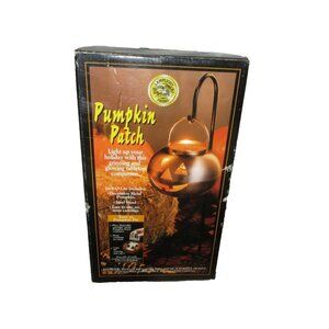 Jack-O-Lite Pumpkin Patch IndoorOutdoor Metal Lamplight With Steel Stand